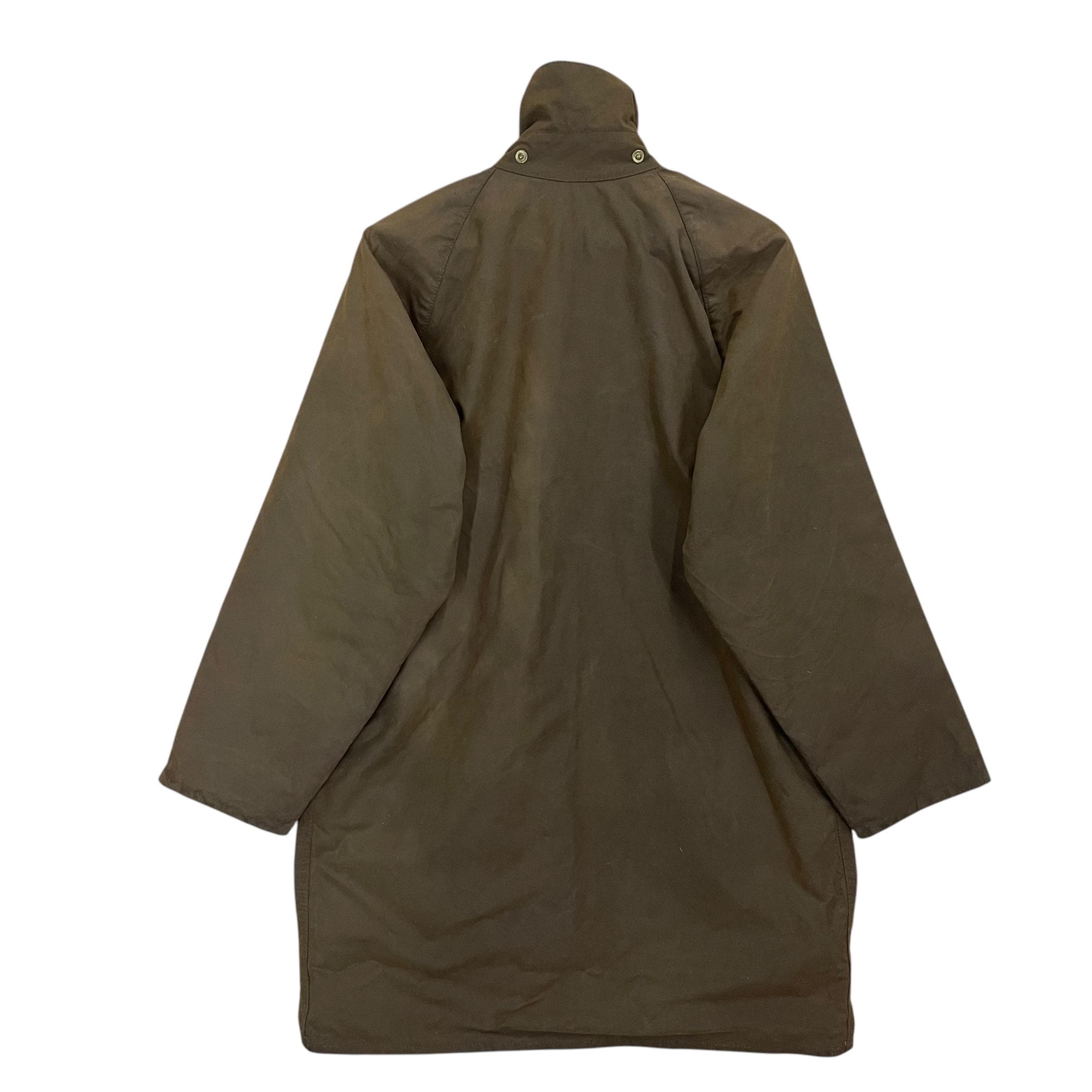 ICONIC!! Vintage 90s Barbour Solway Zipper Wax Jacket