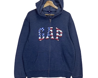 おすすめ!! GAP 刺繍 ジッパー パーカー Gap セーター Gap パーカー