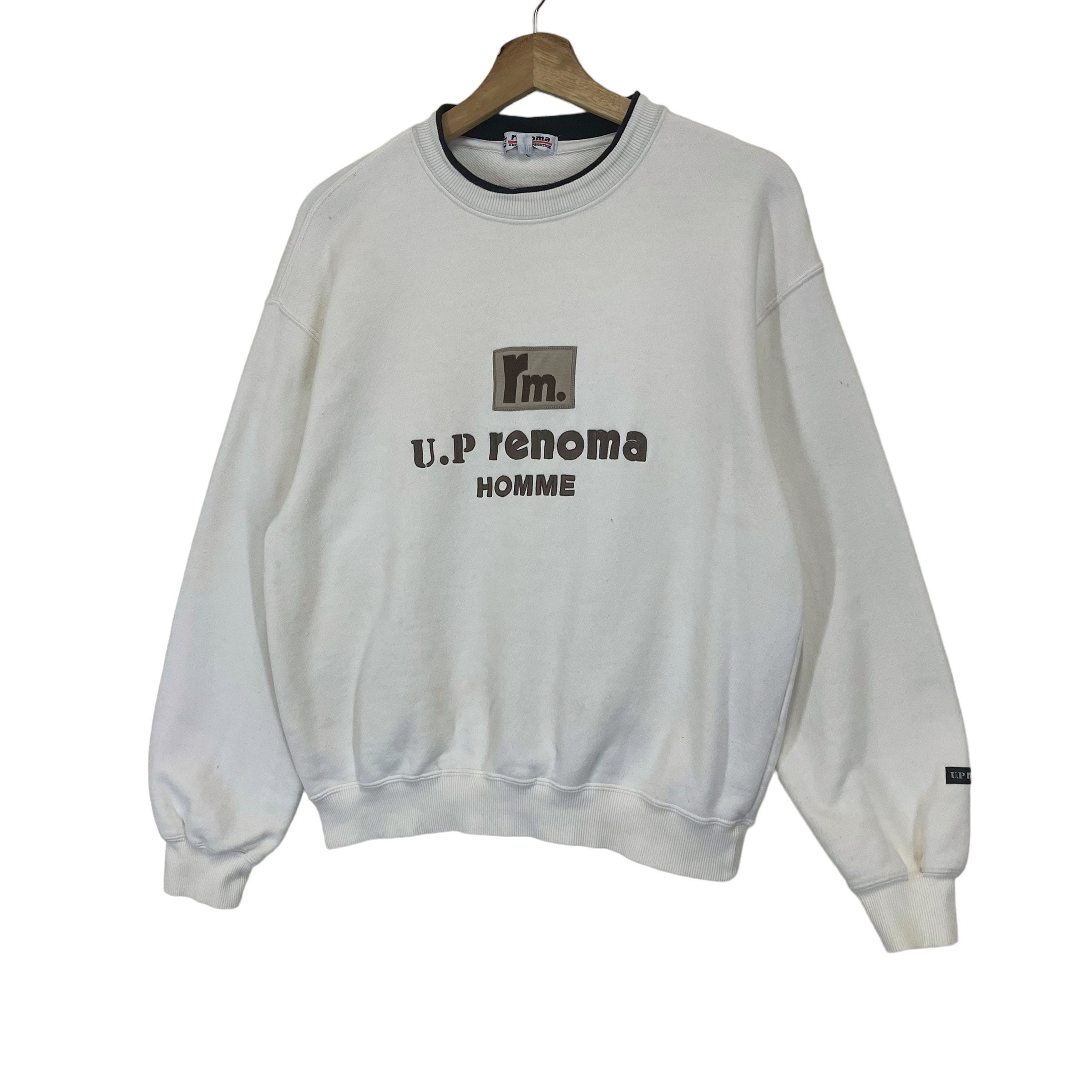 Pick!! Vintage up Renoma Crewneck Sweatshirt Renoma Sweatshirt 