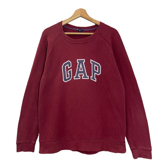 Pick GAP Crewneck Sweatshirt Gap Sweater Gap Pullover Big Logo Printed Crewneck Sweatshirt Size M Etsy Australia