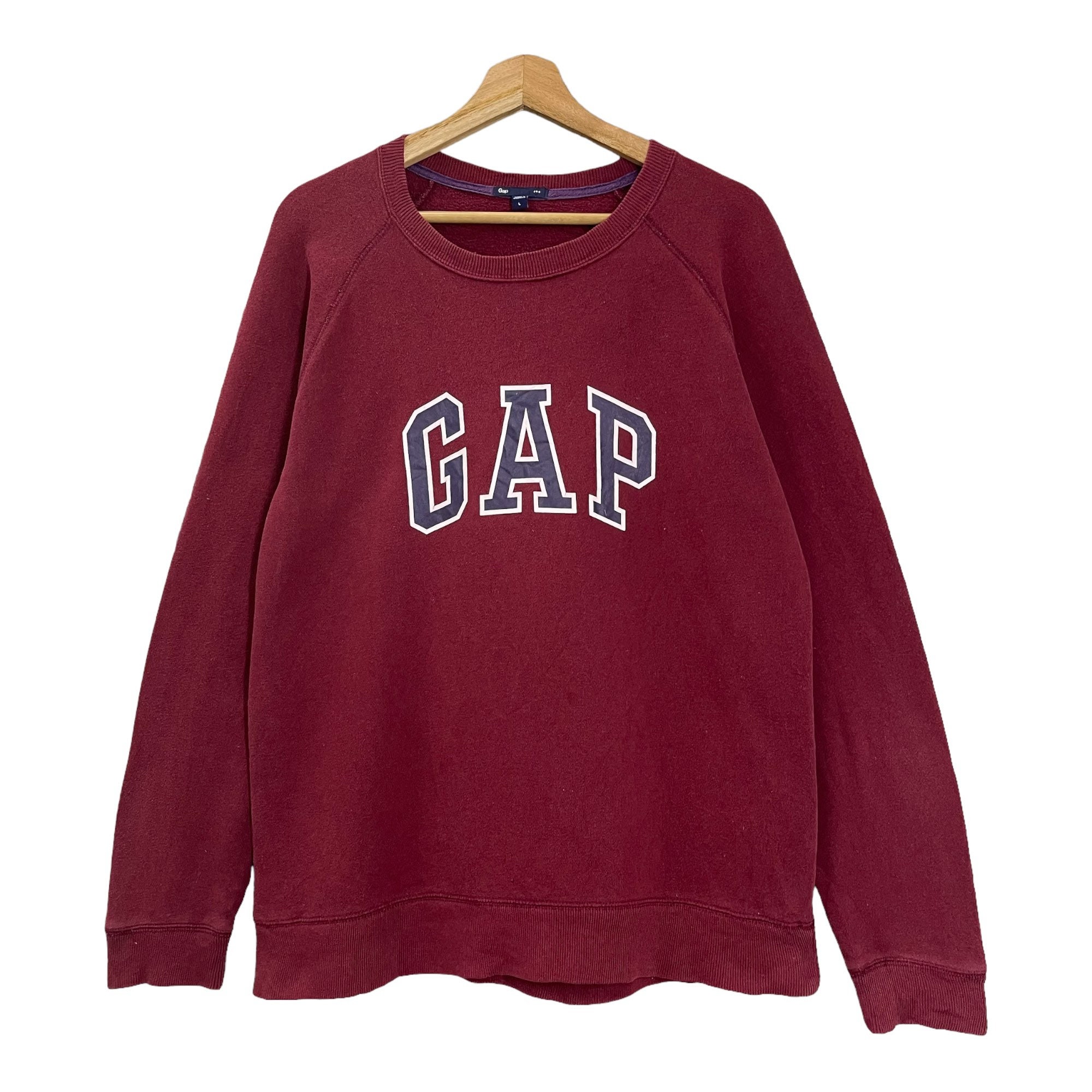 トップス 90s OLD GAP crewneck sweat cutoff damage s-l400.jpg