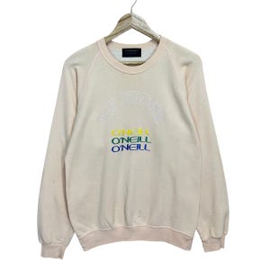 RARE!! Vintage 90s O’neill Crewneck Sweatshirt Oneill Sweater Oneill Big Logo Crewneck Sweatshirt Size M