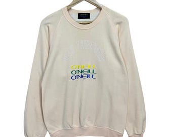 RARE!! Vintage 90s O’neill Crewneck Sweatshirt Oneill Sweater Oneill Big Logo Crewneck Sweatshirt Size M