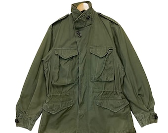 Vintage 1979 Military Jacket, Original Alpha Industries Army