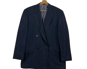 Vintage 80s Blazer Christian Dior Structured Boxy Avant Garde