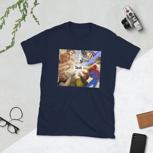 Funny Sesh Meme Short-Sleeve Unisex T-Shirt