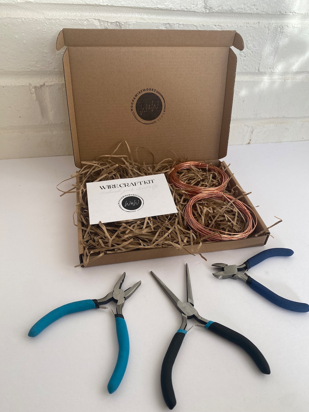 Wire Crafting Kit Wire Tutorial Kit Christmas Gift for Her Eco Friendly