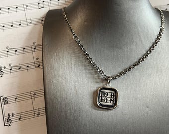 Alto Clef Necklace for Viola Players