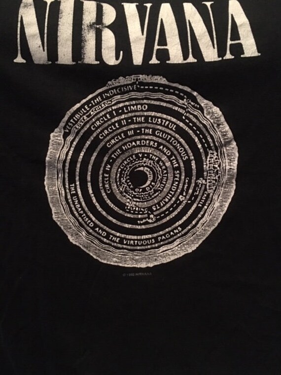 Vintage 1992 Original NIRVANA Vestibule Tee T-Shir