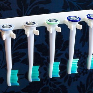 holder for toothbrush heads for Oral-B or Sonicare 5 Sonicare