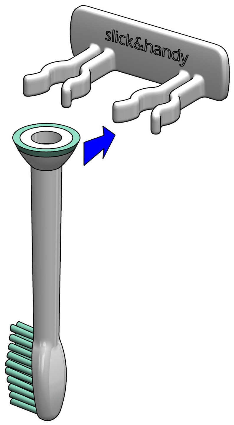 holder for toothbrush heads for Oral-B or Sonicare image 10