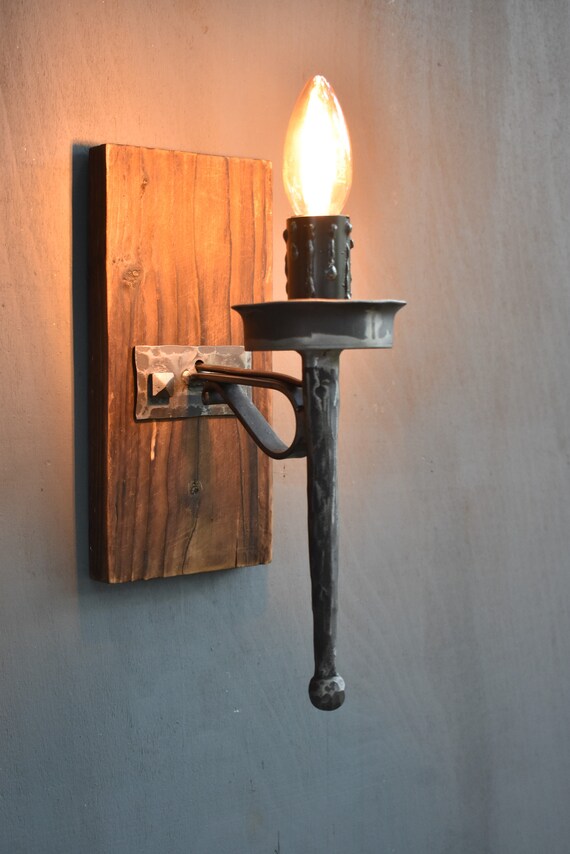 Décoration Ferme Bois Appliques Murales Jomewory Pour Bougies - Style Ferme Rustique En Bois Bougeoirs Bois Rustique - 8