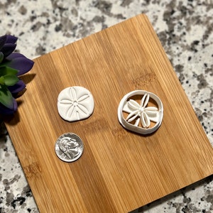 SAND DOLLAR Polymer Clay Cutter, Fondant Cutter
