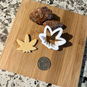 CANNABIS LEAF Polymer Clay Cutter, Fondant Cutter