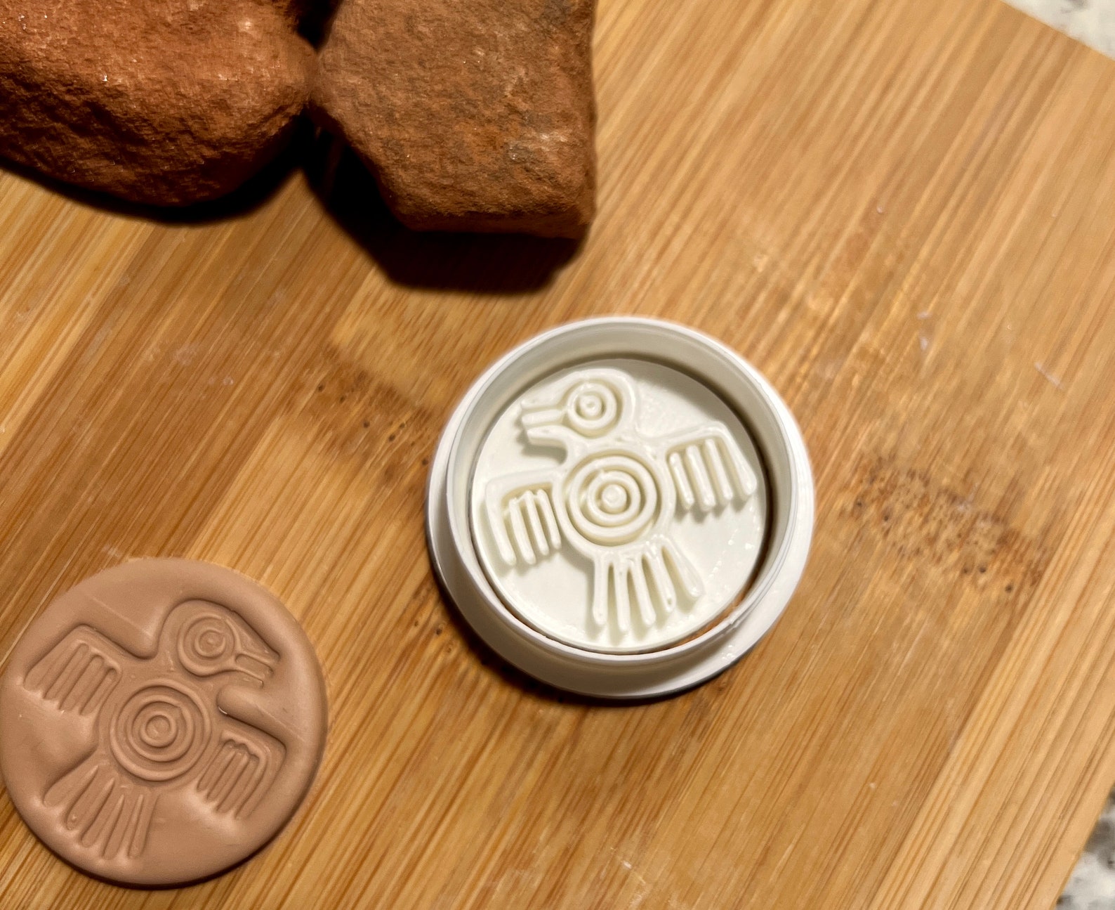 AZTEC BIRD Native American Symbol Cutter & Stamp, Embosser. Use for ...