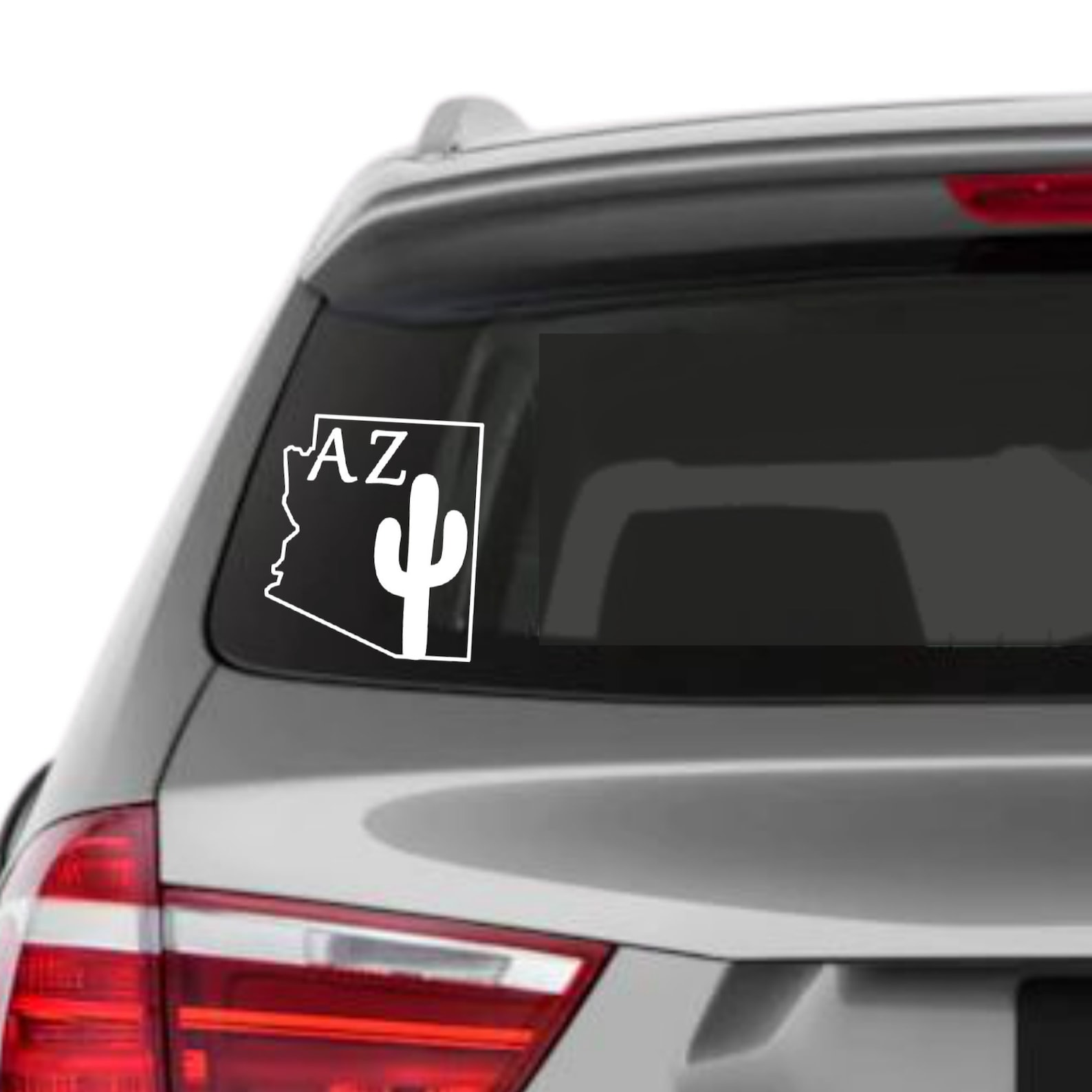 State of Arizona Vinyl Decal Arizona Sticker AZ Car Decal Etsy