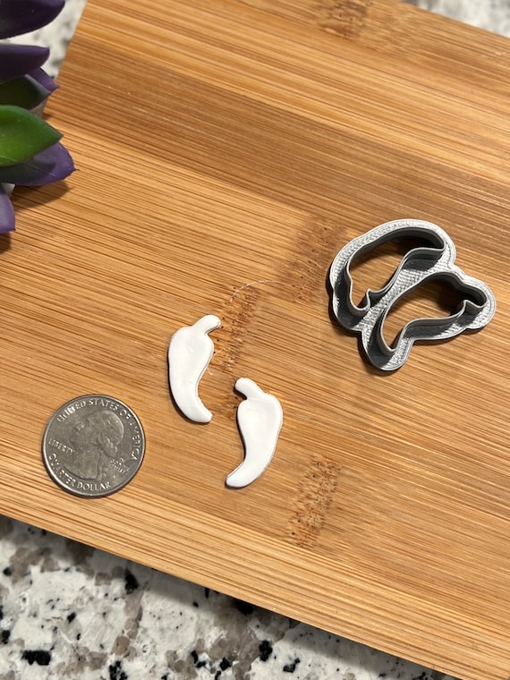 CHILI PEPPERS Polymer Clay Cutter, Fondant Cutter