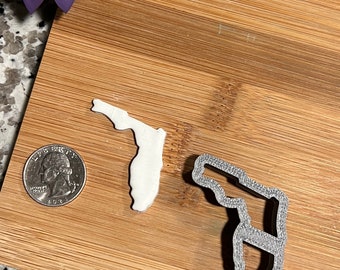 FLORIDA STATE SHAPE Polymer Clay Cutter, Fondant Cutter