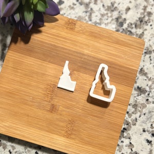 IDAHO STATE Shape Polymer Clay Cutter, Fondant Cutter