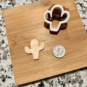 CHUBBY CACTUS, SAGUARO Polymer Clay Cutter, Fondant Cutter