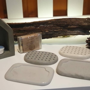 Concrete Soap Dish Soap Holder Handmade