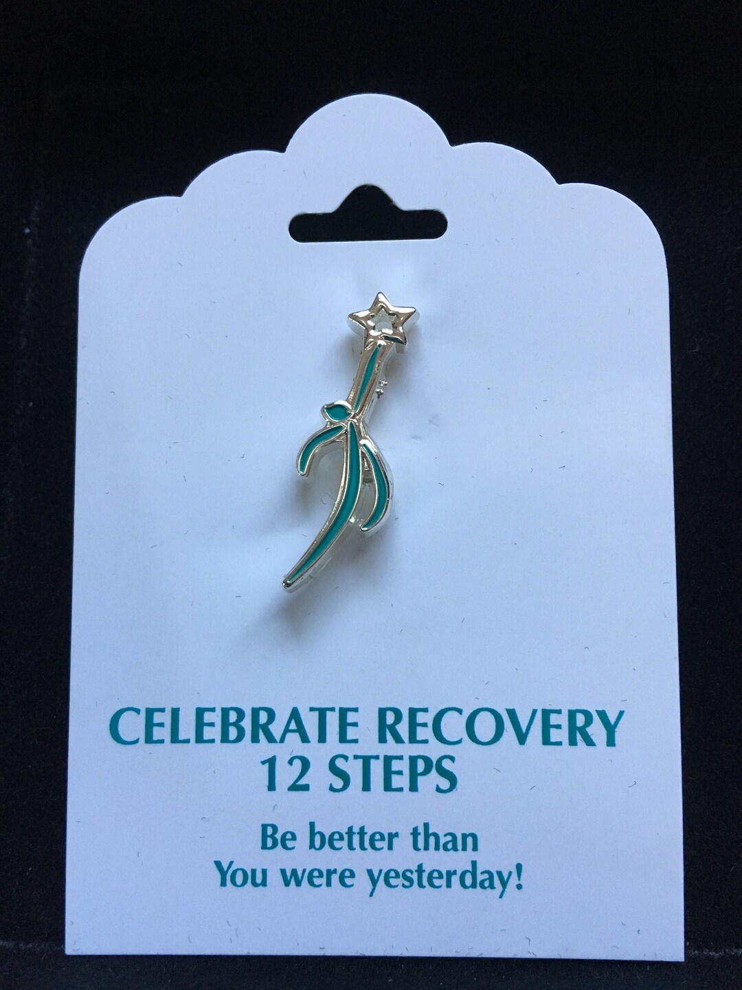 Silent Triumphs' Celebrate Recovery 12 Steps Awareness Enamel Pin - Etsy