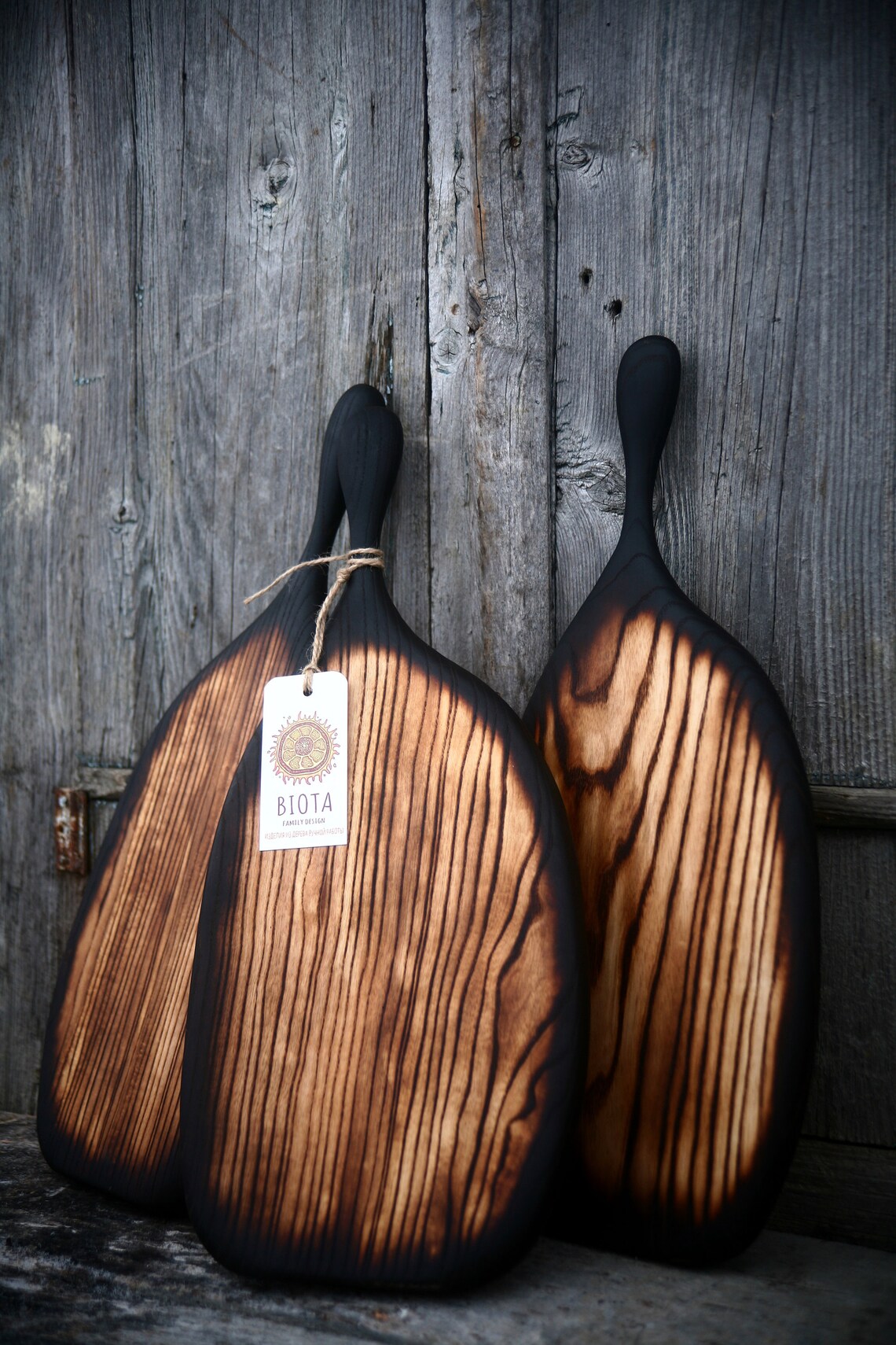 Beautiful Solid Wood Rustic Cutting Board. Wooden Kitchen Etsy