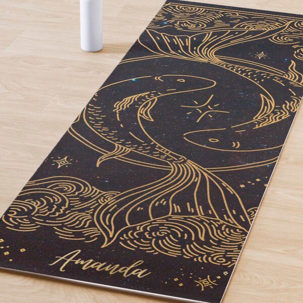Custom Yoga Mats Etsy