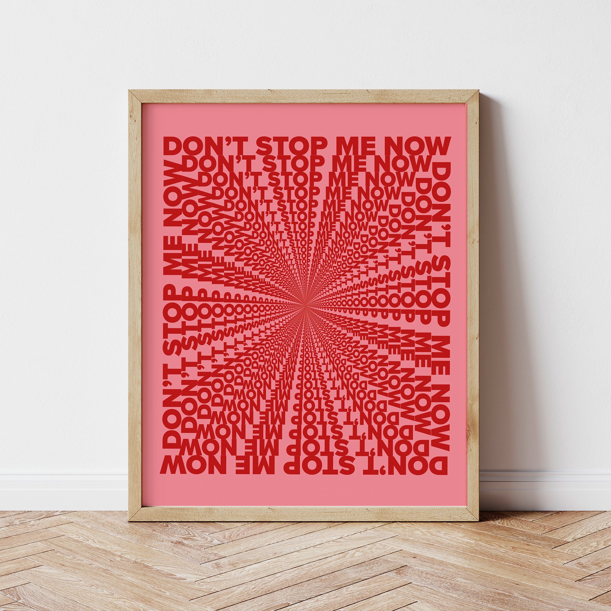 Queen Don t Stop Me Now Lyrics Poster A5 A4 A3 Etsy