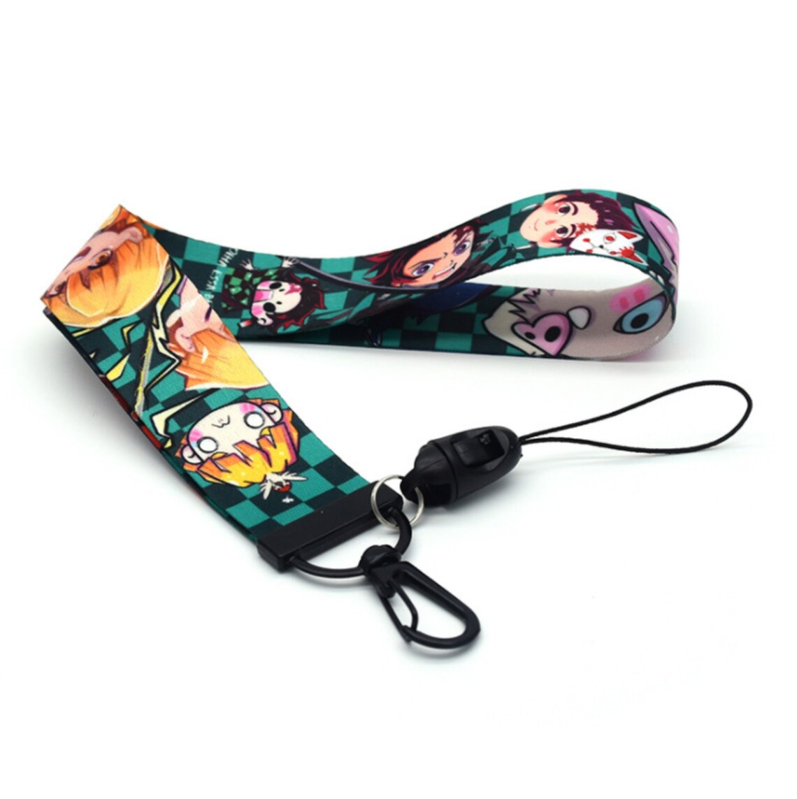 Anime Lanyards Keychain Neck Lanyards Key Holder Ribbon Custom Etsy