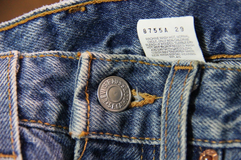 Vintage Levi 517 Denim Jeans / Vintage Denim / Hip Hop Clothing / Promo Graphic Pants image 7