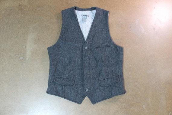 Vintage / DKNY / Waist Coat / Suit Vest / 90s For… - image 1