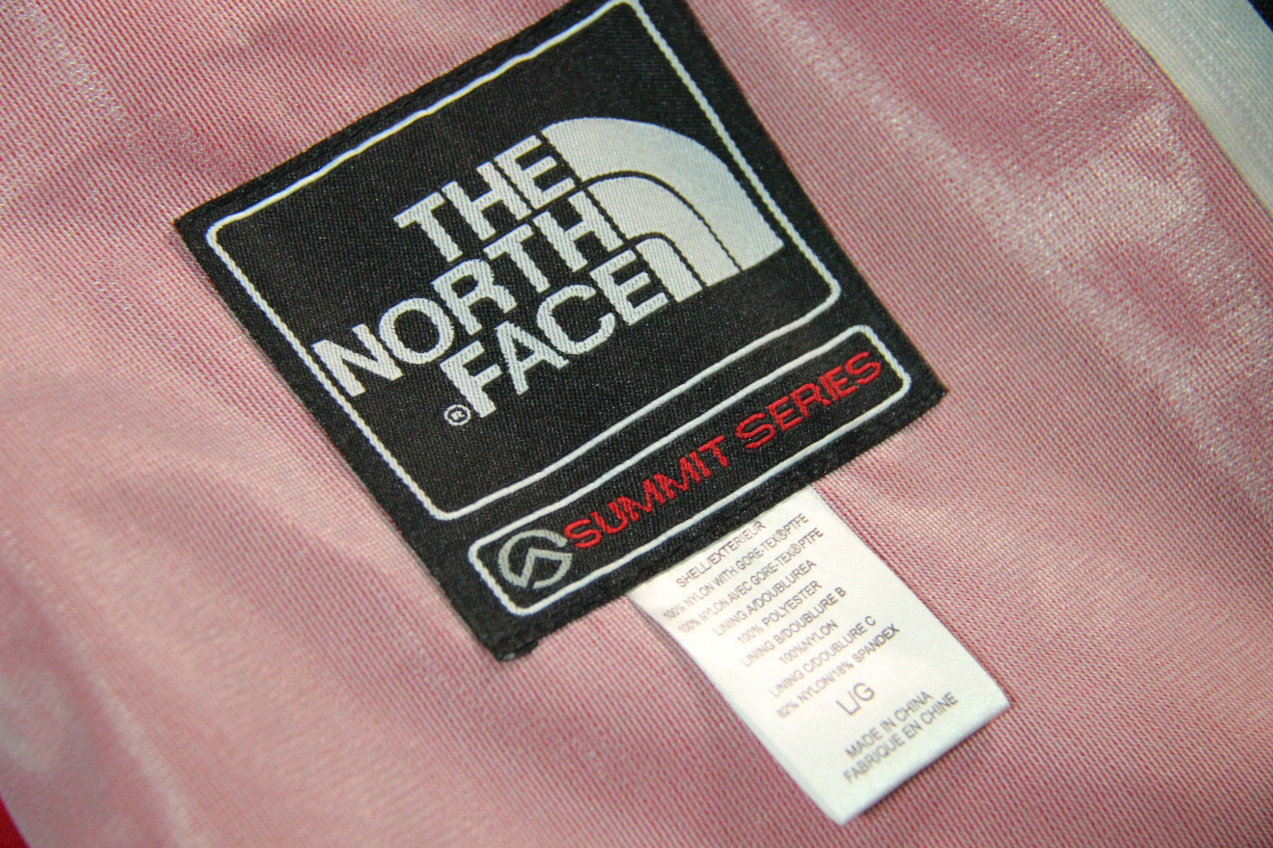 North Face Full Zip Shell Jacket / Wind Stopper Fleece North Face Full Zip Shell Jacket / Wind Stopper Fleece