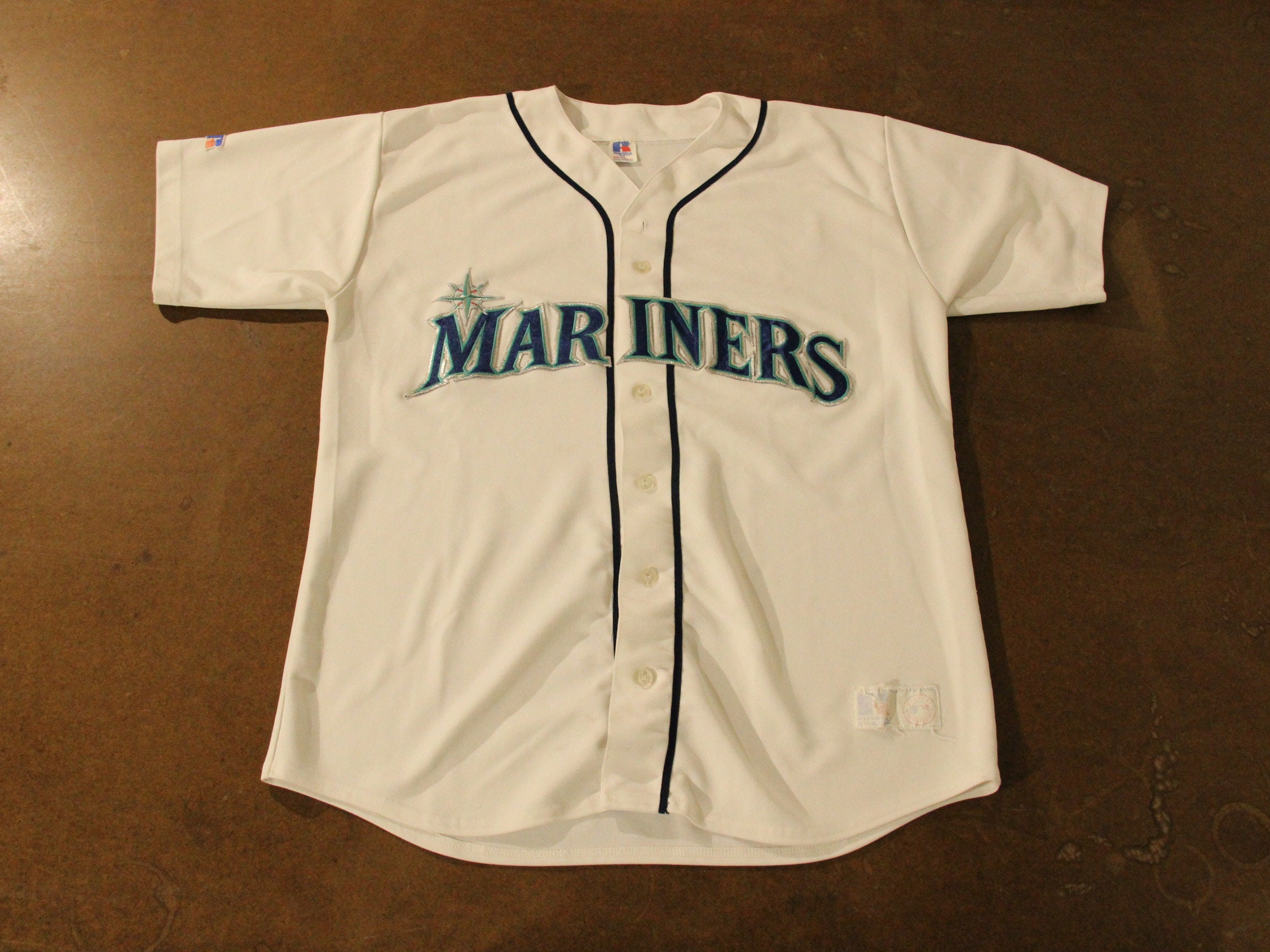 Seattle Mariners Customized Number Kit For 2015-2020 Alt Nostalgia Cream  Uniform