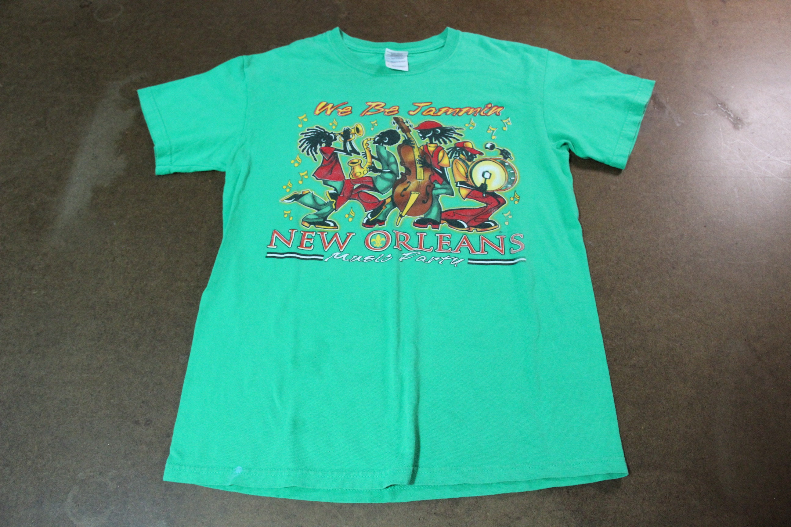 New Orleans Souvenir T shirt Vintage Jazz Tee USA Graphic Etsy