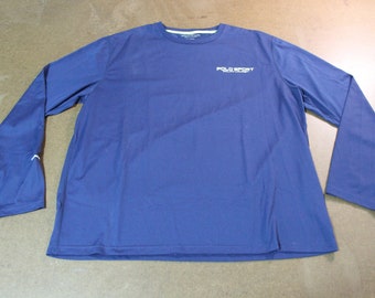 T-shirt a maniche lunghe attive vintage Ralph Lauren Polo Sport / T-shirt promozionale anni '90