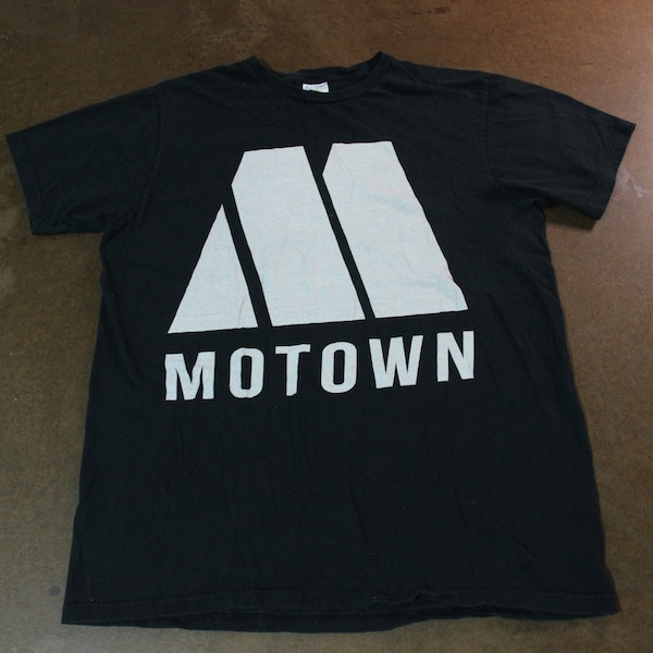 Vitage Motown Records T-shirt/muziekt-shirt/rock-'n-roll/kunstafbeelding/concertpromo