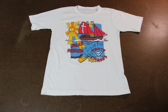 Jolly Rogers Pirate Cruises Barbados T-Shirt / Ca… - image 1