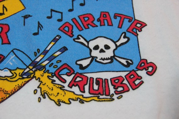 Jolly Rogers Pirate Cruises Barbados T-Shirt / Ca… - image 3