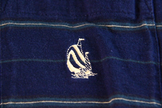 Vintage Nautica Shirt / Small Boat Polo Top / 90s… - image 2