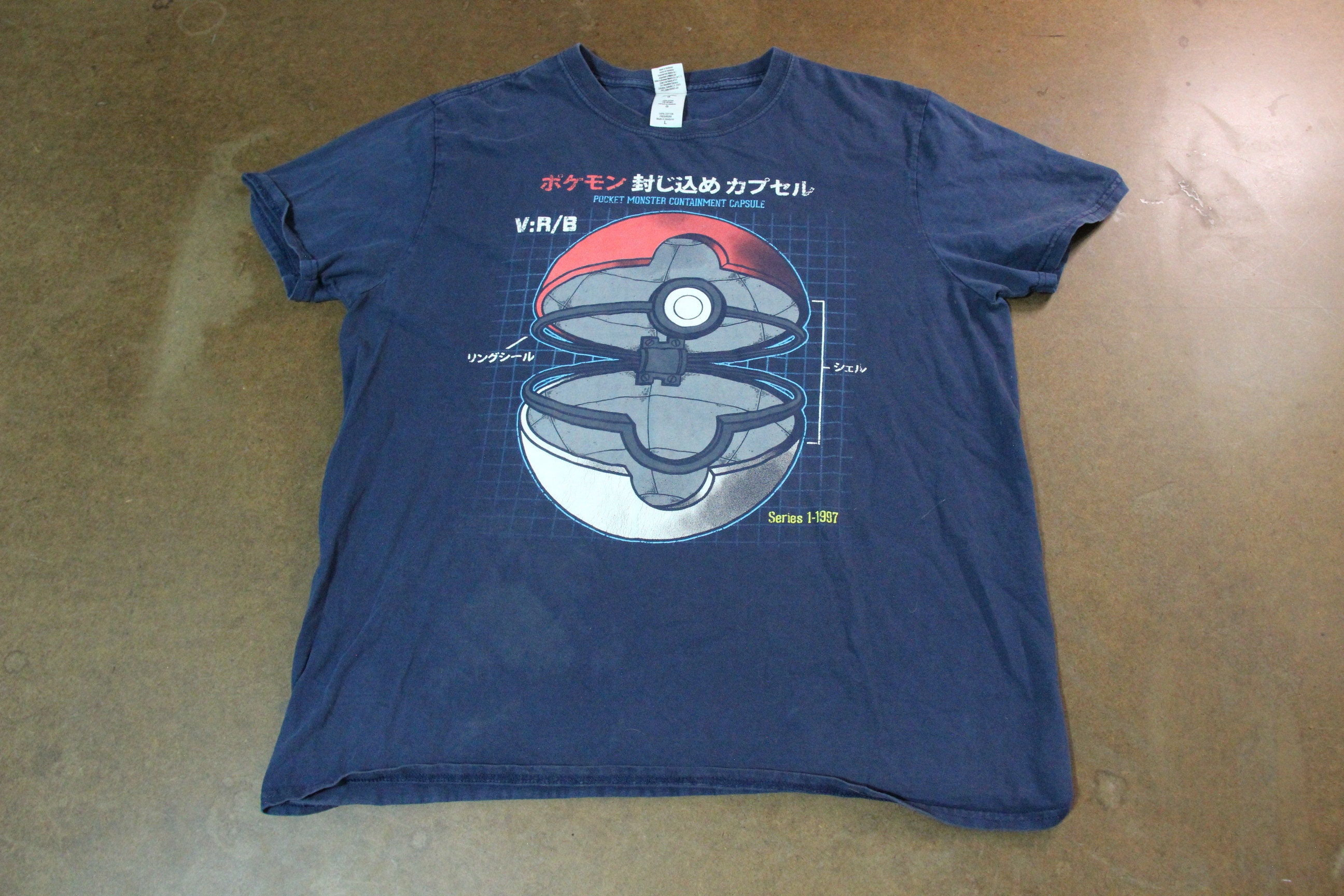 vintage Pokémon ポケモン tシャツ