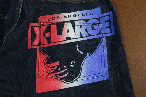 Xlarge Denim Ape Graphic Jeans / Denim Pants / Trousers Xlarge Denim Ape Graphic Jeans / Denim Pants / Trousers