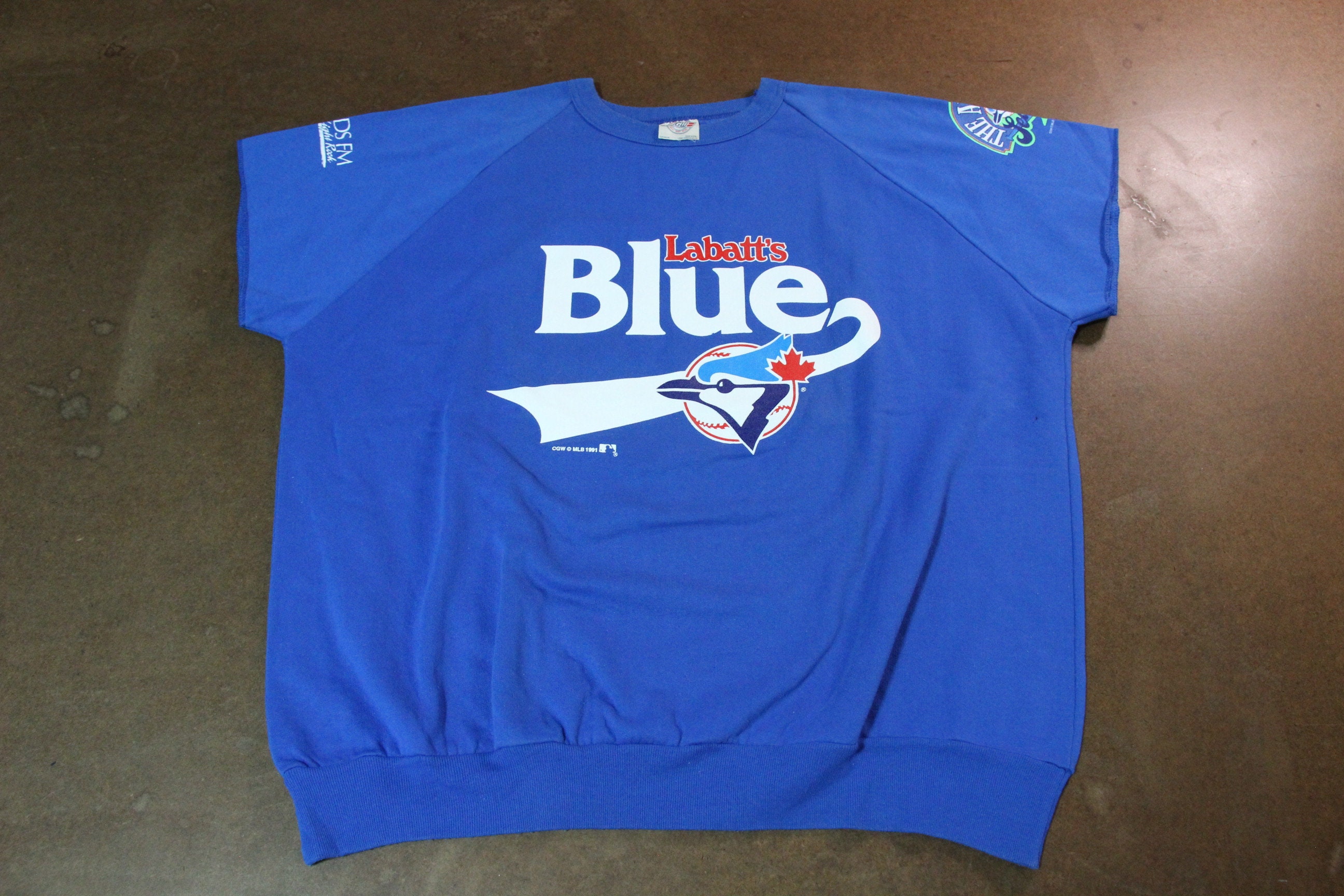 NWT BO BICHETTE RETRO TORONTO BLUE JAYS MEDIUM 10/12 YOUTH COOPERSTOWN  JERSEY