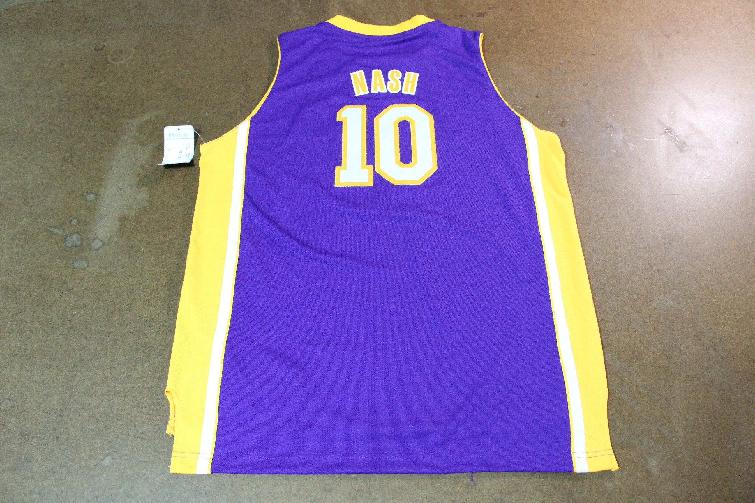Lakers NBA Jersey Steve Nash Adidas Los Angeles Sports