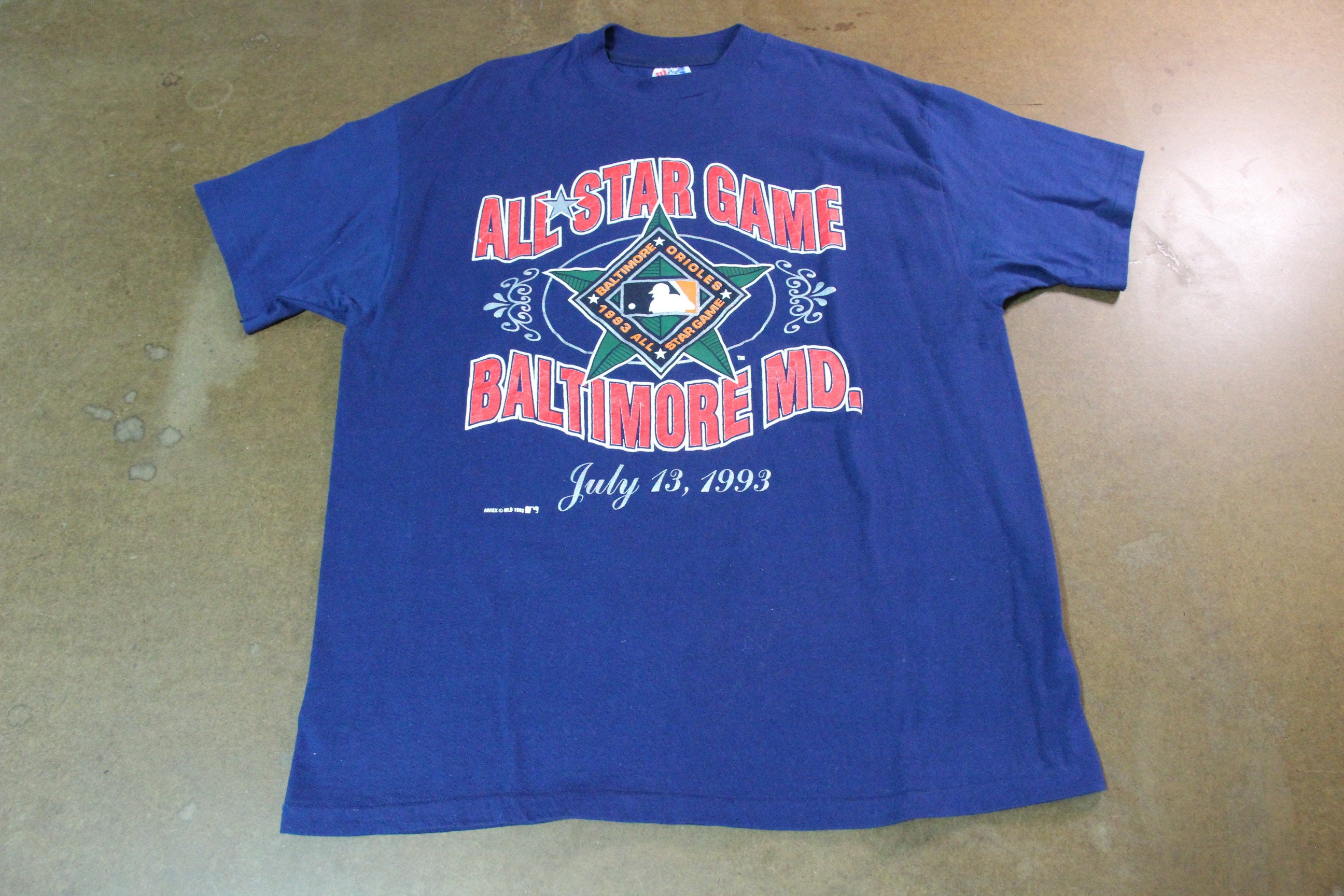 Vintage Hanes / 1993 MLB All Star Game / World Series Baseball - Etsy