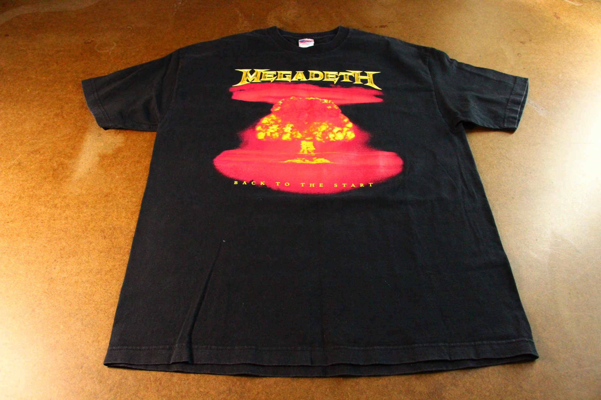Vintage Megadeath T-shirt / 90s Heavy Metal Band Tee Shirt 