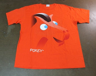 Vintage Gumby / Pokey / 1996 / T-Shirt / 90s Vintage Cartoon Tee