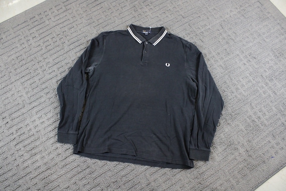 Fred Perry Polo Rugby Shirt / 90s Colour Block Top
