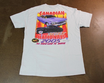 Vintage Classic Car CSRA T-Shirt / 90s Car Showcase Graphic Promo Tee