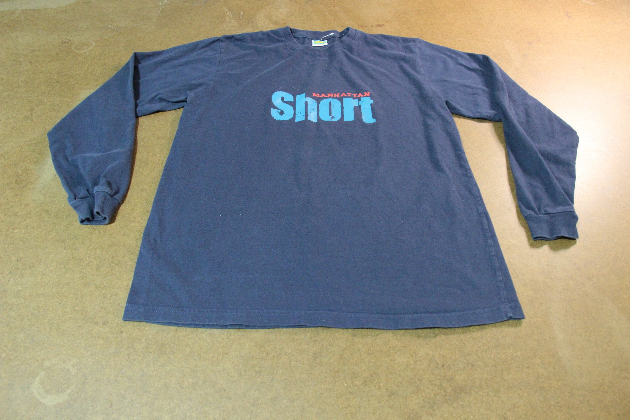 VINTAGE Universal Athletics S/M Shawtys A Juniors Blue Jersey Size Shirt  Tee